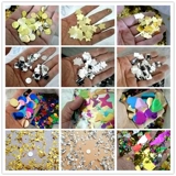 Кусок бесплатной доставки, накачанный шарик, золотой и серебряный порошок, блестящая бумага, алюминиевая фольга, блестка бумага цветочниц, бросающая рука рука, бумага для радужной машины