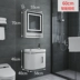 bộ tủ gương phòng tắm Hiện đại rộng 40cm thông minh phòng tắm phòng tắm kết hợp bệ rửa mặt rửa mặt chậu rửa mặt gương phòng tắm tủ tủ gương wc tu guong phong tam 
