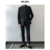 Mùa thu mới Hàn Quốc mua bộ đồ công sở đôi ngực phù hợp với nam giới Phiên bản Hàn Quốc của bộ đồ giản dị tự trồng SET363 - Suit phù hợp blazer nam Suit phù hợp