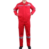 Хлопковый износостойкий светоотражающий комбинезон подходит для мужчин и женщин, защита от ожогов