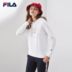 Áo len nữ Fila Fila 2019 xuân mới đơn giản thời trang thể thao và giải trí dệt kim áo len trùm đầu - Thể thao lông cừu / jumper mẫu áo hoodie đẹp Thể thao lông cừu / jumper