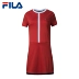 FILA Fila váy mùa hè mới ngắn tay thể thao ăn mặc giản dị váy dài nữ | F61W821314F bộ quần áo thể thao nữ Trang phục thể thao