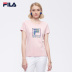 FILA Fila nữ mới logo lớn tay ngắn thể thao và giải trí thoải mái Áo thun ngắn tay thoải mái | F11W838121F áo ba lỗ tập gym nữ Áo phông thể thao