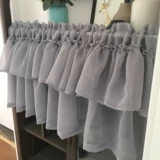 Сельская кофейная кружевная штора, ткань, делается под заказ, в американском стиле