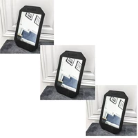 3 квадратных зеркала пены