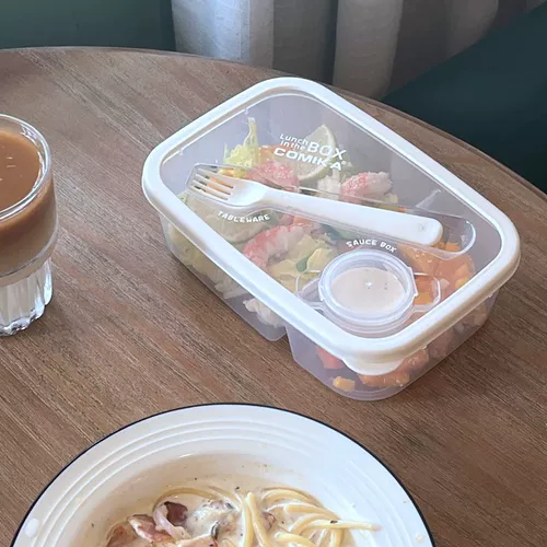 Простая студентка Bento Box Freshed Box Lunch Box можно нагреть или принимать портативную большую пикник для пикника для пикника