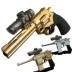 Súng điện Revolver có thể được bắn, đạn tinh thể, súng ngắn, trai nhỏ, trẻ em, đồ chơi, trứng, lấy