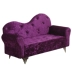Châu Âu vải chaise longue triple double sofa tiết kiệm không gian nhỏ beanbag phòng ngủ cho thuê cửa hàng - Ghế sô pha sofa băng Ghế sô pha