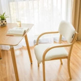 Современный скандинавский японский стульчик для кормления из натурального дерева домашнего использования, ноутбук