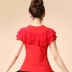 Trang phục khiêu vũ mới Modal Square trang phục khiêu vũ nữ dài tay Latin nhảy thực hành quần áo khiêu vũ biểu diễn tập thể dục - Khiêu vũ / Thể dục nhịp điệu / Thể dục dụng cụ Khiêu vũ / Thể dục nhịp điệu / Thể dục dụng cụ
