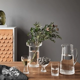 Коста Бода Limelight Crystal Glass Transparent Vase Простая гостиная цветочная архитектура украшение дома