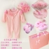 Đầm sơ sinh mùa hè 0-3 tháng cho bé quần áo trăng rằm tặng quà công chúa nữ bốn mùa cotton và hè 6