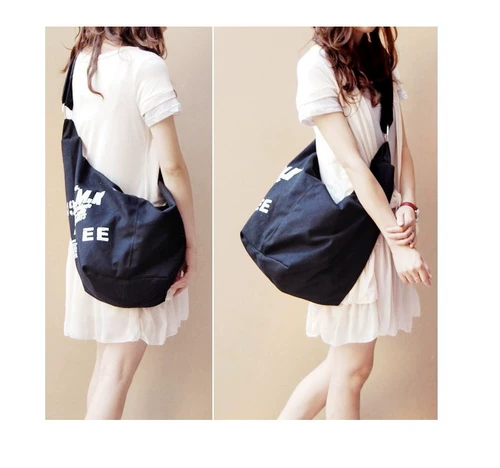 Сумка на одно плечо, сумка через плечо, шоппер, в корейском стиле