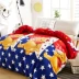 Flannel quilt cover đơn mảnh mùa đông trẻ em ông già tốc độ ấm 1,5m 1,8 2 mét dày san hô chăn bộ chăn ga Quilt Covers