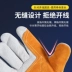 găng tay bảo hộ hàn Găng tay bảo hộ lao động ngắn bằng da bò, găng tay làm việc bằng da mềm chống bỏng và chịu nhiệt độ cao của thợ hàn để xử lý bao tay hàn chống cháy giá bao tay hàn 