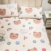 Летний матрас, шелковый комплект, 3 предмета