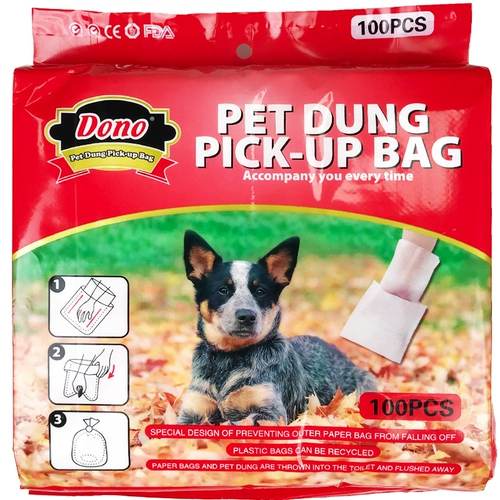 Верблюд Dono Dono Dog собирает кубр, собирая дерьмо, выбранная сумка для выбора