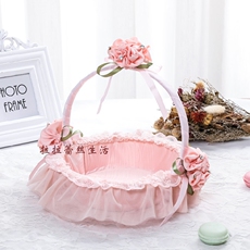 Свадебная корзина под цветы Бесплатная доставка