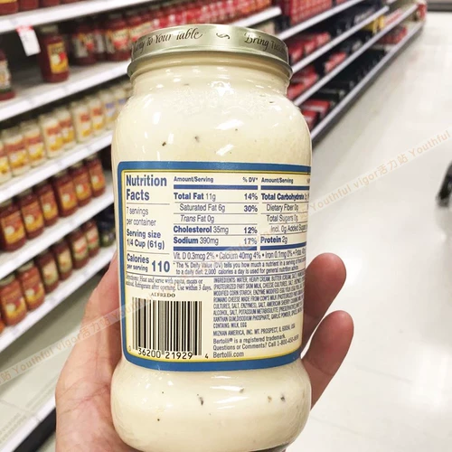American Direct Mail Bertolli Alfredo Sauce Chees