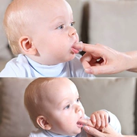 Детская зубная щетка, пирсинг для языка, 1-2 лет