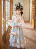 Оригинальное кружевное платье, длинная юбка, с вышивкой, стиль Лолита, из фатина, китайский стиль