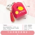 Hàn quốc phiên bản của đồng xu da purse coin bag mini ngắn dễ thương thay đổi nhỏ túi lady dễ thương ly hợp túi ví nhỏ