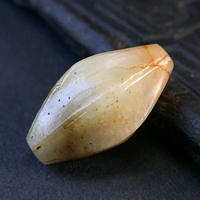 Во время лиаонинг и золотого периода ультра -эйли -runwa Hutian Six -Share -Share Olive Beads Micro -QIN Древние шашлыки из бусинки и аксессуары с бусинками