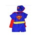 Mới đặc biệt cung cấp trẻ em của superman áo tắm bé spa áo tắm bé trai dính liền kích thước lớn chống uv đồ bơi quần áo bơi cho bé gái Bộ đồ bơi của Kid