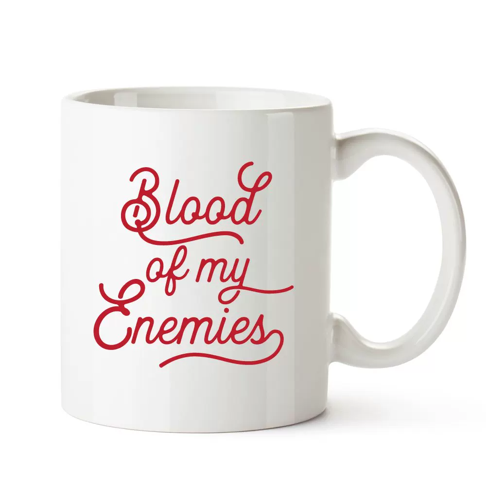 [Attika Blood Of My Enemies Coffee Mug新陶瓷咖啡马克杯子水杯]