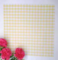 Кошачья вышивка квадратная печать ткань с свежей желтой прагой