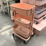 Подлинный ikea Storage Car Mini Lashe Trolley Kitchen Hotpot Mobile Маленькая многоуровневая стойка для хранения ikea