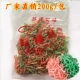 Овощи с большими головами красный и зеленый шелк 200g