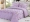 Tấm trải giường bằng vải cotton ba màu của Hàn Quốc được giặt bằng không khí bằng những tấm vải bông theo phong cách châu Âu khăn trải giường