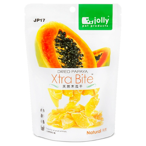 Бесплатная доставка Jolly Zuli Papaya высушенная на 180 г кроличье тоторо -голландские свиные закуски сухожили, чтобы предотвратить шарики для волос