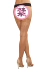 Hoa Kỳ mua Dreamgirl ren bít tất dài quá đầu gối bít chân tất lưới cá  XL tất nữ - Bít tất nữ