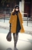 17 mùa thu và mùa đông quần áo của phụ nữ phong cách mới Áo len Hàn Quốc dài giữa áo khoác len dày sao áo len khuyến mãi - Trung bình và dài Coat