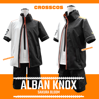 taobao agent CROSSCOS Alban Knox sakura cherry cosplay clothing set NOCTYX Rainbow Club