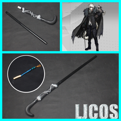 taobao agent [LJCOS] Tomorrow Ark Arknights Silver -gray Cutus Earrings COSPLAY prop