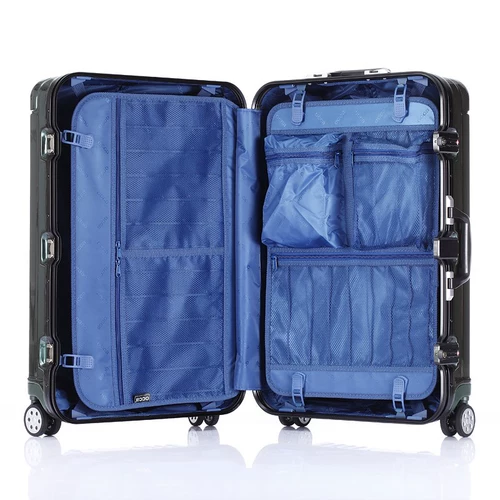 Японский зеленый ретро элитный универсальный глянцевый чемодан, модная коробка