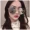 Retro Hồng Kông nếm nửa khung màu nâu hộp mỏng mặt kính râm nữ tròn mặt ins kính râm râm kính gucci