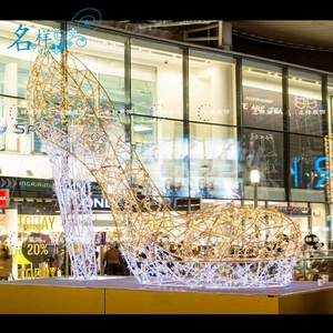 Знаменитый Meichen Mall Mall Lawn DP Point Plaza Светодиодный освещение Звездные свети