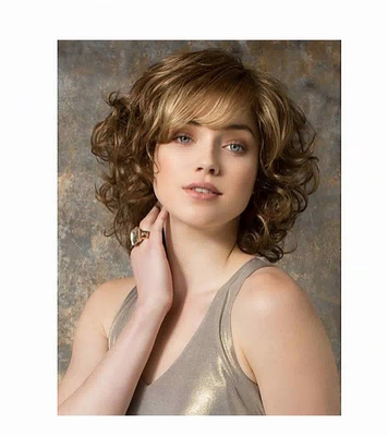 taobao agent Foreign trade wig short curly hair