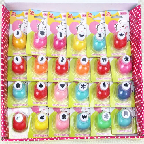 Штамповочная машина, маленький принтер, креативный детский дырокол ручной работы, комплект, детская поделка своими руками