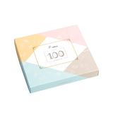 Сладкие памятные карточки для влюбленных для друга на день Святого Валентина, 100 шт