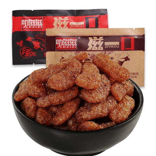 叻滋滋 Пременое Suzzi aka Corean Beef Sweet Soy Mushroom Fat Northern Times Ностальгические закуски после 90 -х годов