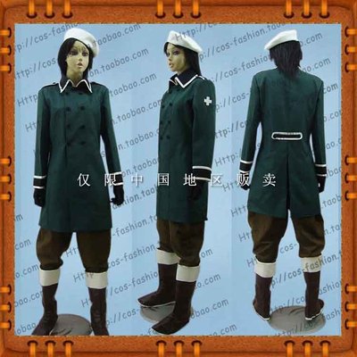 taobao agent Free shipping Tokyo big selling Hei Teria Powers Swiss original military cos clothing cosplay cosplay