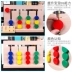 đồ chơi giáo dục cho trẻ em đào tạo tư duy logic trong các lớp học nhỏ ở trường mẫu giáo mầm non Montessori phát triển trí tuệ giảng dạy trợ 3-6 tuổi Đồ chơi bằng gỗ