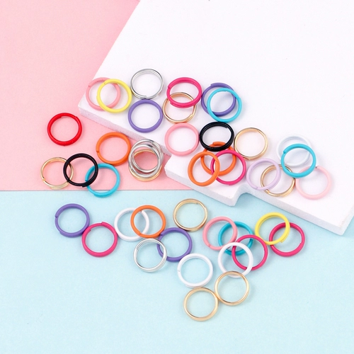 Подвеска ручной работы, колечки с аксессуарами, брелок, DIY