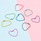 Цепь ручной работы, складной брелок, глина, металлическая подвеска, «сделай сам»