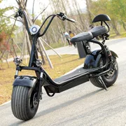 Harley phía trước và phía sau giảm xóc hai bánh xe lốp rộng pin xe điện vào một đôi pin lithium chì-axit xe máy điện ghế đệm